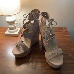 Marc Fisher Wedge Shoes, size 7